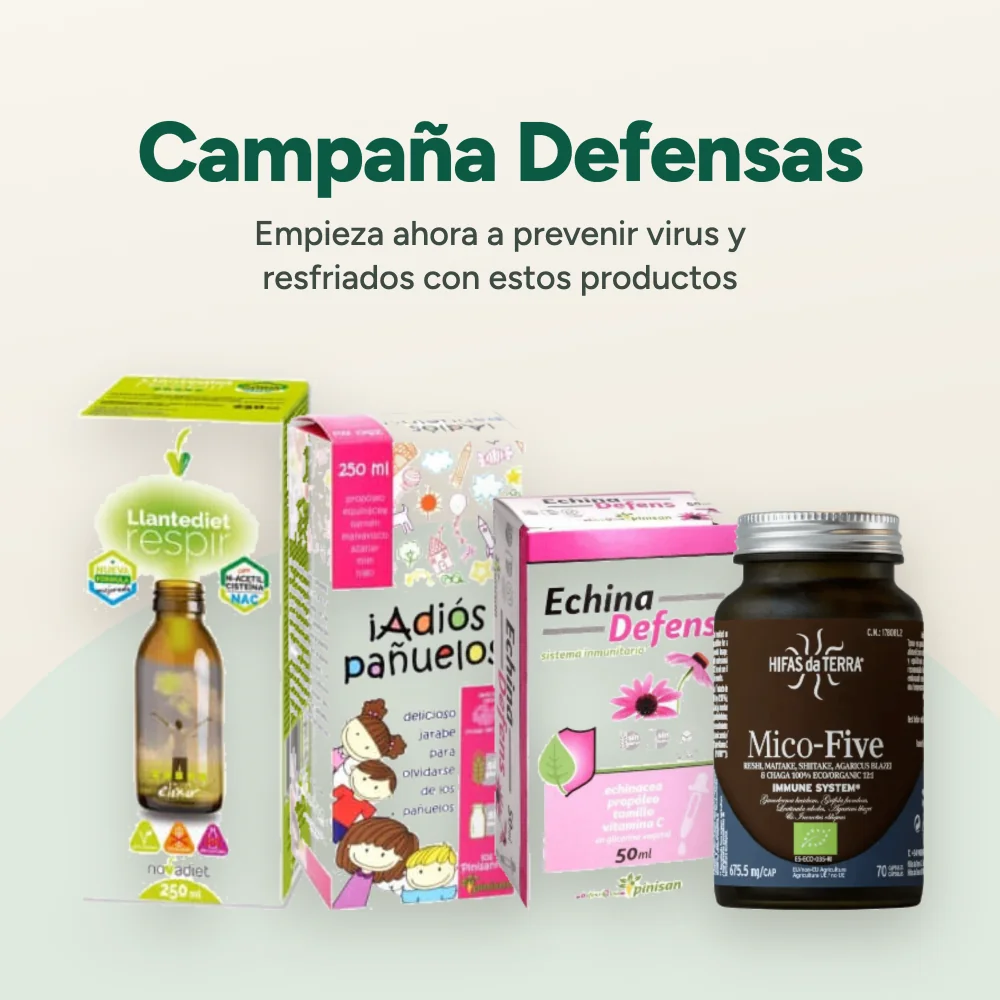 Campaña Defensas: productos naturales para las defensas