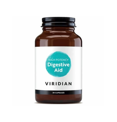 Ayuda digestiva Alta Potencia 30 cápsulas, Viridian