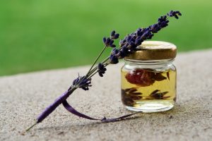 Aceite de lavanda para el cabello