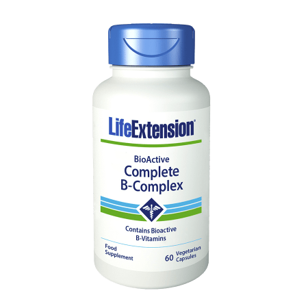 Complete B Complex Life Extension, 60 cápsulas - Comprar | ElBúhoVerde