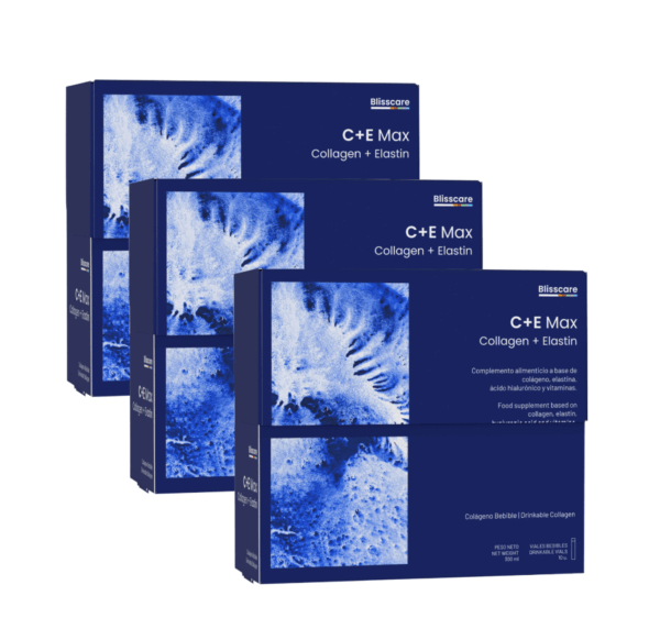 Oferta 3 C+E Max colágeno y elastina Blisscare