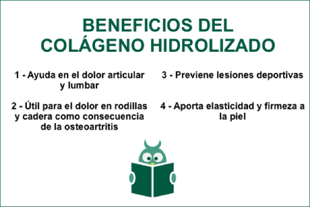 Beneficios del colágeno hidrolizado