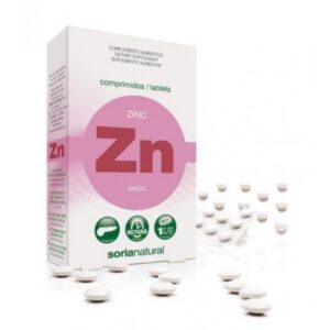 Zinc 200 mgrs. x 48 retard, Soria natural