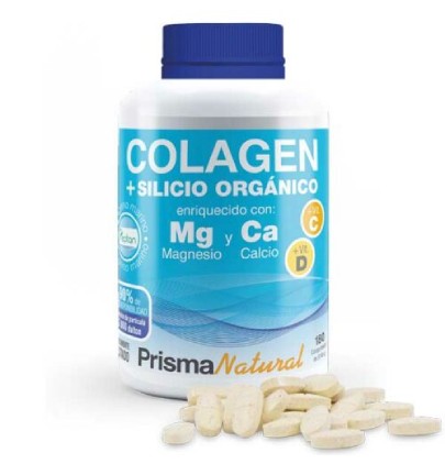 Colágeno peptan y silicio 180 comprimidos prisma natural