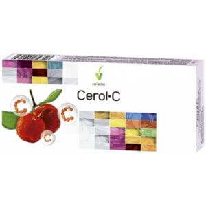 Cerol C (Vitamina C) Envase De 30 Comprimidos Masticables., Novadiet