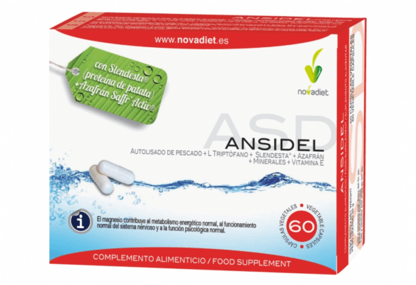 Ansidel Envase De 60 Cápsulas Vegetales, Novadiet