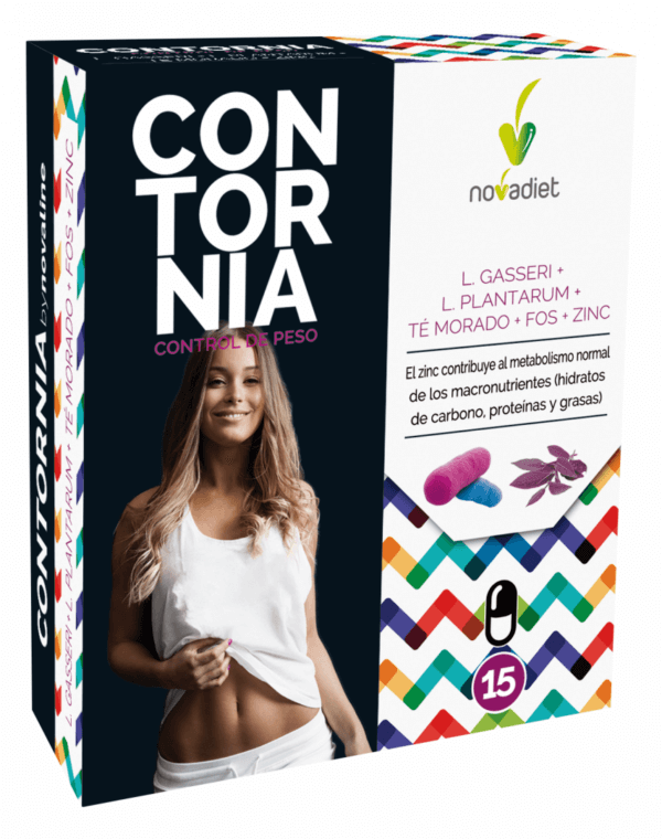 Contornia Envase De 15 Cápsulas Vegetales., Novadiet