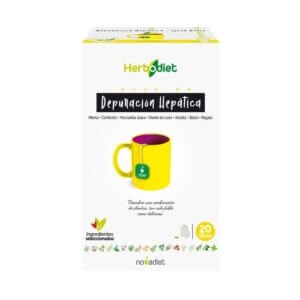 Herbodiet Depuracion Hepatica Envase De 20 Bolsitas Filtro De 1,5 G. Cada Una., Novadiet