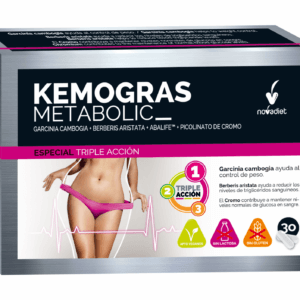 Kemogras Metabolic Envase De 30 Cápsulas Vegetales., Novadiet