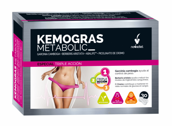 Kemogras Metabolic Envase De 30 Cápsulas Vegetales., Novadiet
