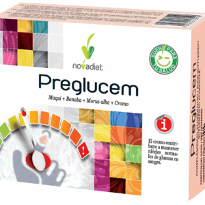 Preglucem Envase De 60 Cápsulas Vegetales., Novadiet