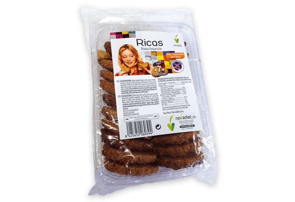 Galletas Ricas 7 Semillas Envase De 350 G., Novadiet