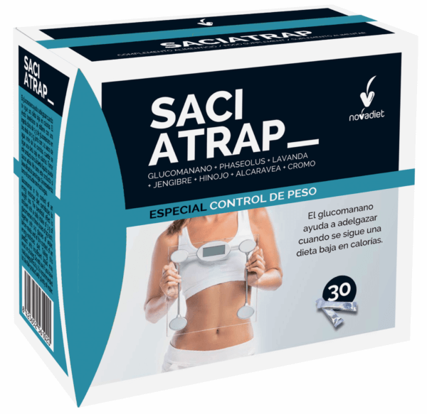 Saciatrap Envase De 30 Sticks De 3 G., Novadiet