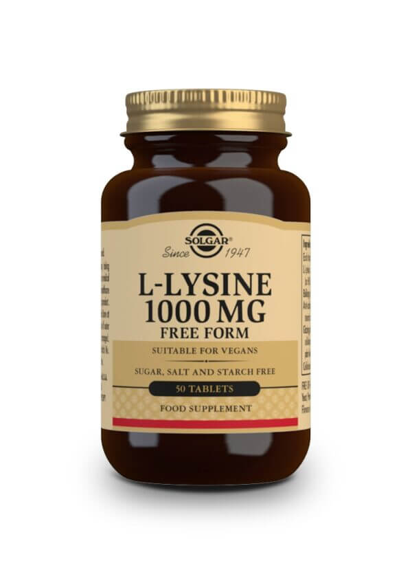 L Lisina 1.000 Mg. 50 Comp. 1700, Solgar