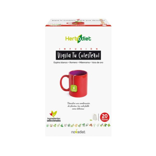 Herbodiet Vigila Tu Colesterol Envase De 20 Bolsitas Filtro De 1,5 G. Cada Una., Novadiet