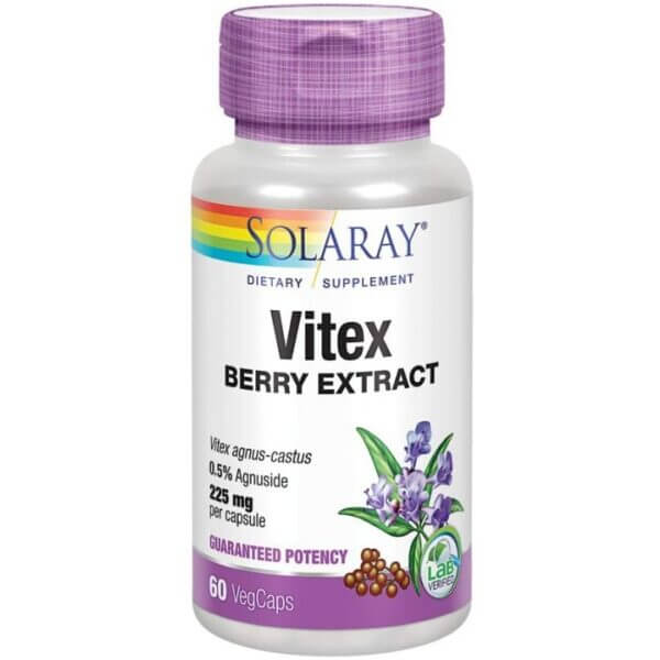 Vitex (Sauzgatillo) 60 Vegcaps, Solaray