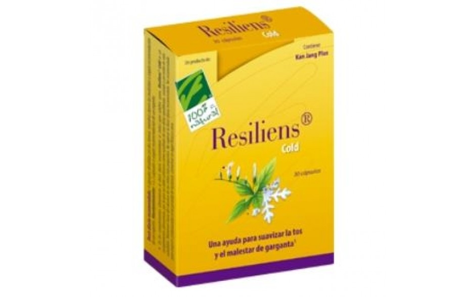 Resilian Resiliens® Protect. Caja 30 Cáps, Cien por Cien Natural - El Buho Verde