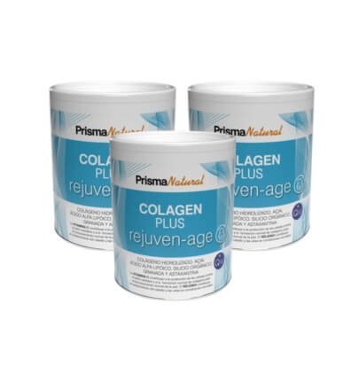 Oferta 3 Colagen Plus Rejuven-Age 300g, Prisma Natura