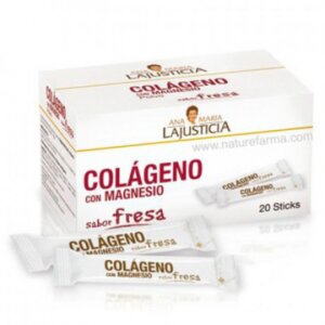 Colageno Con Magnesio Sabor Fresa ( Sabor Fresa, Ana Maria La Justicia