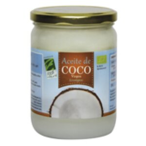Aceite De Coco Virgen Ecológico. Fr, Cien por Cien Natural