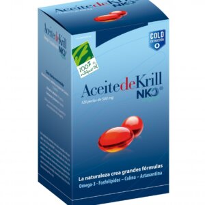 Aceite De Krill Nko® 120 Perlas, Cien por Cien Natural