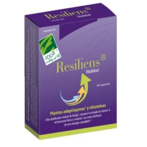 Resiliens® Vitalidad. Caja Con 60 C, Cien por Cien Natural