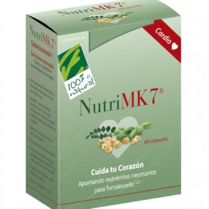 Nutrimk7® Cardio. Caja Con 60 Cápsulas De 90µg De Vit. K2, Omega 3 Y Vit. D3, Cien por Cien Natural