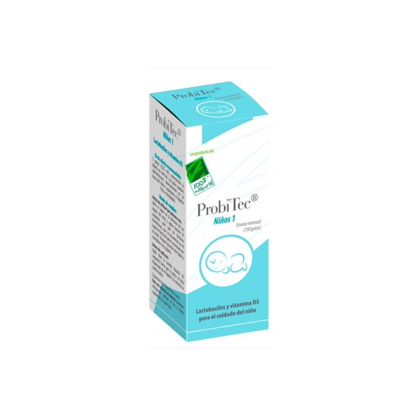 Probitec® Niños 1. Frasco Con 7,5ml, Cien por Cien Natural