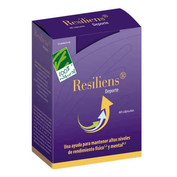 Resiliens® Deporte 60. Caja Con 60, Cien por Cien Natural