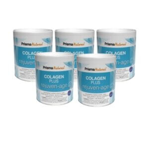 Pack 5 Colagen Plus Rejuven-Age 300g, Prisma Natural
