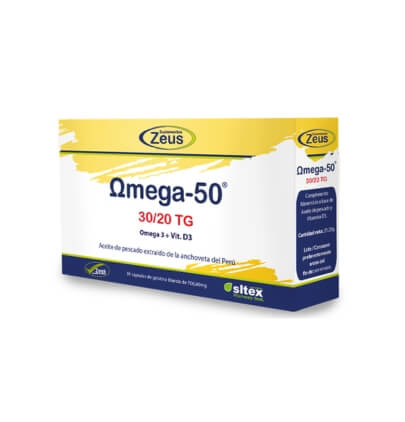 Omega - 50, 60 cápsulas, Zeus