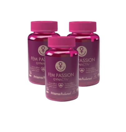 Oferta Pack 3 Fem Passion Gynactiv 60 gummies, Prisma Natural