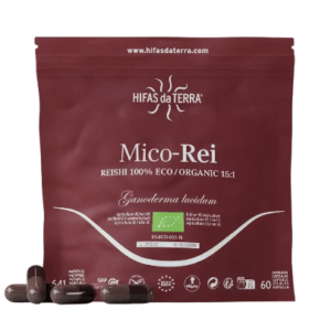 Mico Rei Refill Extracto puro ECO de Reishi 60 cápsulas, Hifas da Terra